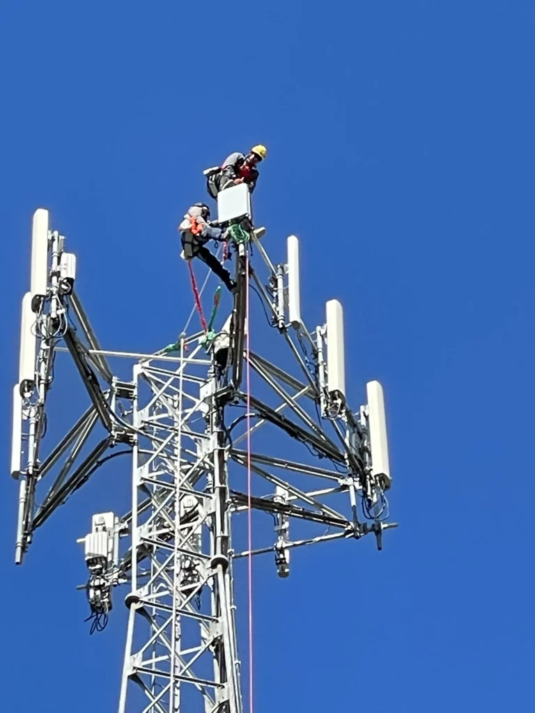 telecommunication tower repair